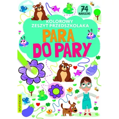 Para do pary. Kolorowy zeszyt przedszkolaka