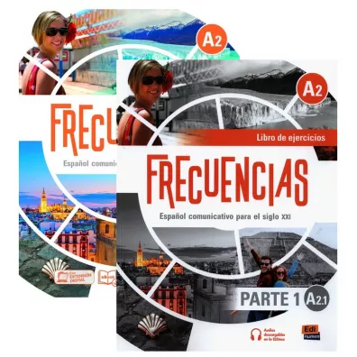 Frecuencias A2.1. Podr�cznik i zeszyt �wicze� do j�zyka hiszpa�skiego - Marin Emilio, Paula Cerdeira, Carlos Oliva, Manuel Rosales, Rivas Francisco, Francisca Fernandez