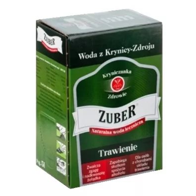 Kryniczanka Zuber Naturalna woda lecznicza Trawienie 5 l
