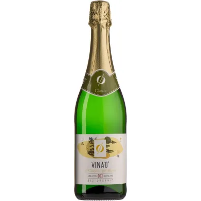 Vina0 Wino bezalkoholowe le classic petillant bia�e p�wytrawne musuj�ce 750 ml Bio