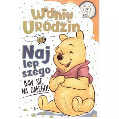 Kukartka Karnet A5 DSP-005 Urodziny Kubu� Puchatek (kolorowanka)