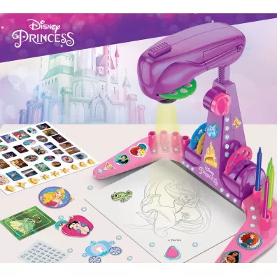 Szkoa rysowania z projektorem Disney Princess Lisciani