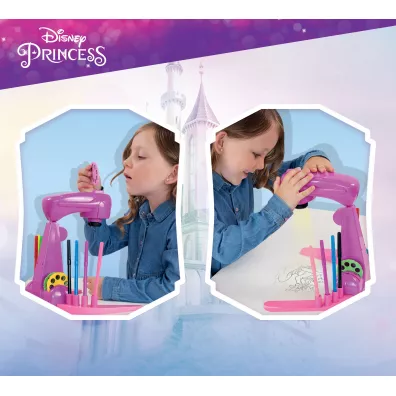 Szkoa rysowania z projektorem Disney Princess Lisciani