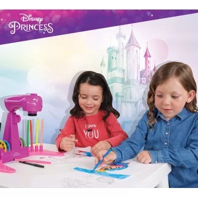 Szkoa rysowania z projektorem Disney Princess Lisciani