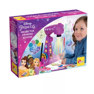 Szkoa rysowania z projektorem Disney Princess Lisciani
