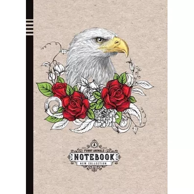 Fresh Notatnik ozdobny Orze� kratka, 14.5x19.7cm 64 kartki