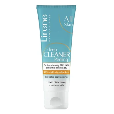 Lirene Deep Cleaner Peeling drobnoziarnisty peeling delikatnie z�uszczaj�cy 75 ml