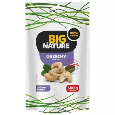 Big Nature Orzechy nerkowca Du�a Paka 500 g