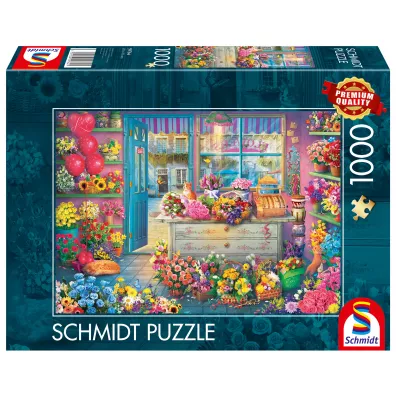 Puzzle 1000 el. PQ Kwiaciarnia Schmidt