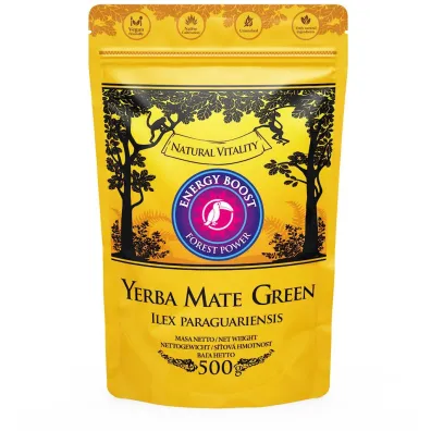 Yerba Mate Green Yerba mate energy boost 500 g