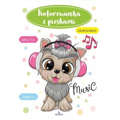 Kolorowanka z pieskami - Monika Matusiak