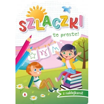 Ksi��ka edu. A4  Naklejki Szlaczki. To proste  SKRZAT 077155