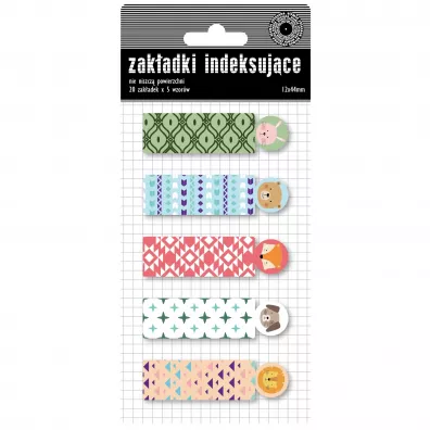 Ziemia Obiecana Zak�adki indeksuj�ce z nadrukiem 5x20 kartek