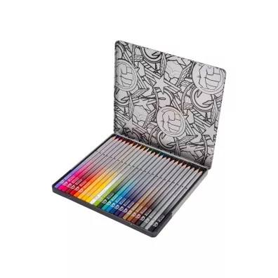 CoolPack Kredki o��wkowe okr�g�e Disney 100 w metalowym pude�ku 24 szt.