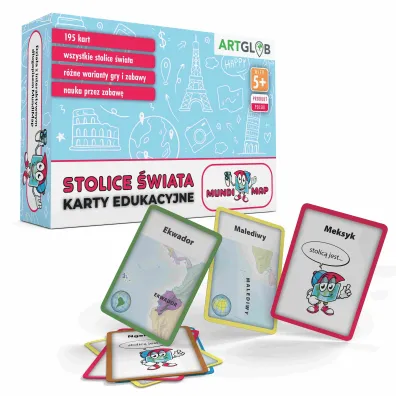 Karty Edukacyjne Stolice �wiata MundiMap