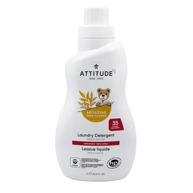 Attitude Sensitive Skin Baby, Delikatny p�yn do prania tkanin dzieci�cych, 35 pra� 1 l