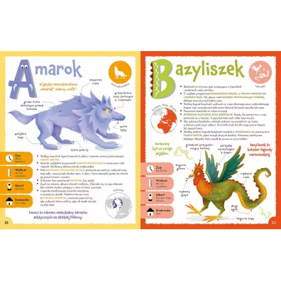 Ksikoercy. Moje pierwsze ABC. Stwory i inne magiczne istoty. Fakty i ciekawostki