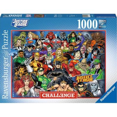 Puzzle 1000 el. Challenge. DC Comics Ravensburger