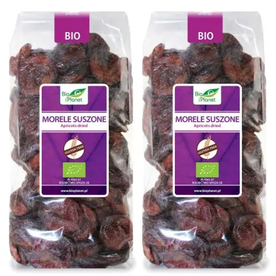 Bio Planet Morele suszone bezglutenowe Zestaw 2 x 1 kg Bio