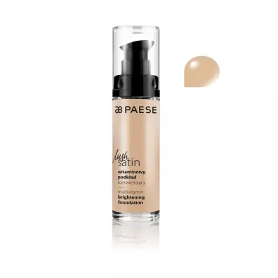 Paese Lush Satin Multivitamin Brightening Foundation witaminowy podkad rozwietlajcy 32 Naturalny 30 ml