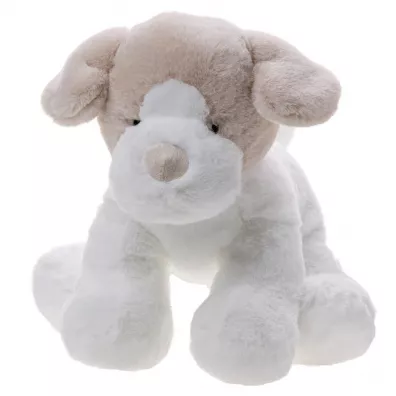 Maskotka Pies Renee bia�o-be�owy 30cm 13805 Beppe
