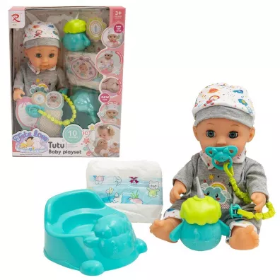 Lalka bobas 30cm z akcesoriami Askato