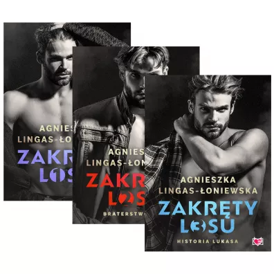 Pakiet Zakr�ty losu. Tomy 1-3: Zakr�ty losu, Braterstwo krwi, Historia Lukasa - Agnieszka Lingas-�oniewska