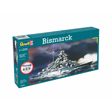Revell Starter Kit 1:1200 Bismarck REV-75802