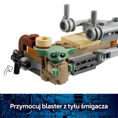 LEGO Star Wars �migacz Mandalorianina i Grogu 75436