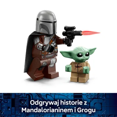 LEGO Star Wars �migacz Mandalorianina i Grogu 75436