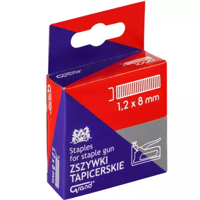 Kw Trade Zszywki do zszywacza tapicerskiego/takera 1,2x8 mm