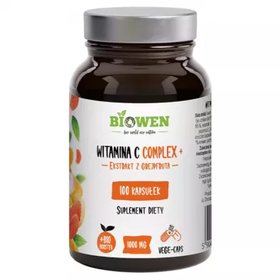 Biowen Witamina C Complex w kapsukach - suplement diety 100 kaps.