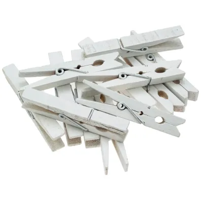Brewis Klamerki bia�e 7.5 cm