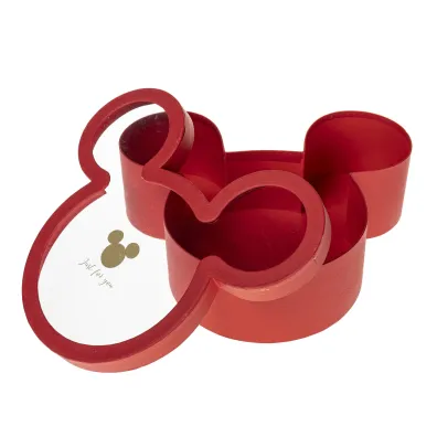 Rozette Pude�ko Flower Box Micky big czerwony