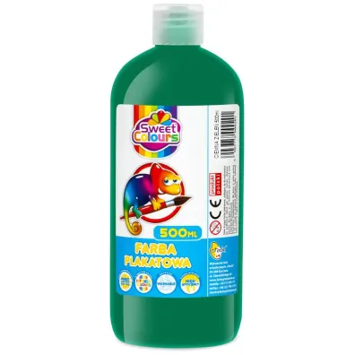 Otocki Farba plakatowa ciemnozielona 500 ml