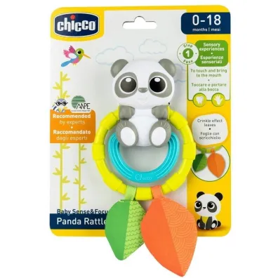 Grzechotka i gryzak Panda Chicco