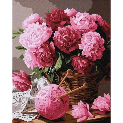 Ideyka Malowanie po numerach - Tajemnice p�atk�w 40x50cm