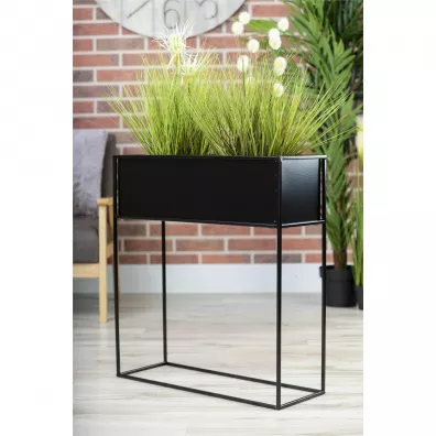 HowHomely Kwietnik stojcy skrzynia 70 cm 64 cm szeroko