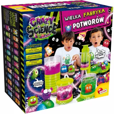 Crazy Science. Wielka Fabryka Potwor�w Lisciani