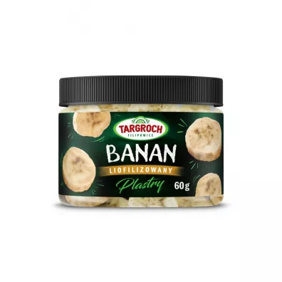 Targroch Liofilizowany banan - plastry 60 g
