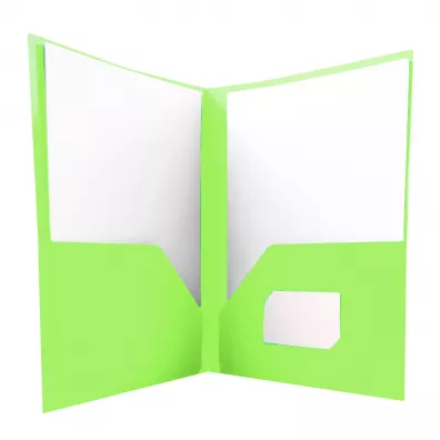 Tetis Skoroszyt PP A4 zielony