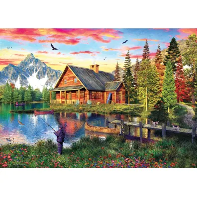 Puzzle 1000 el. Domek rybacki Eurographics