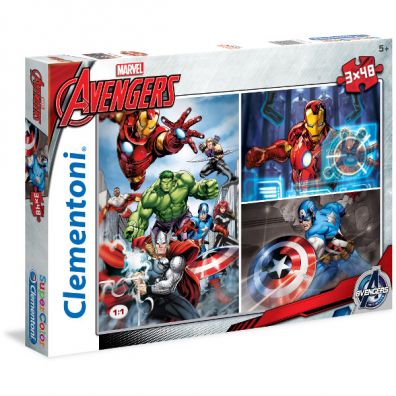 Puzzle 3x48 el. The Avengers 25203 Clementoni