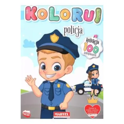 Policja. Koloruj