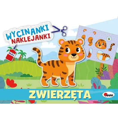 Zwierz�ta. Wycinanki naklejanki