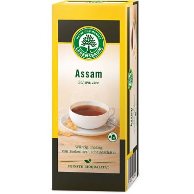 Lebensbaum Herbata czarna Assam ekspresowa 20 x 2 g Bio