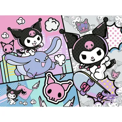 Puzzle 30 el. Zabawy z Kuromi Hello Kitty Trefl