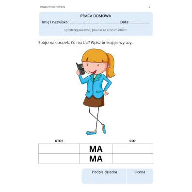 Prace domowe dla uczni�w ze specjalnymi potrzebami edukacyjnymi. Poziom 3