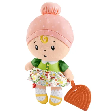 Fisher-Price. Lalka Przytulanka + gryzak HXK44 Mattel