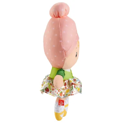 Fisher-Price. Lalka Przytulanka + gryzak HXK44 Mattel